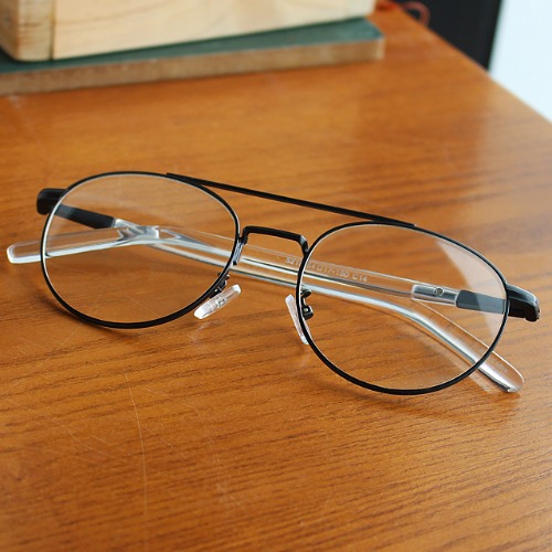 [GKA-0035]라운드형 복고 심플 투브릿지 안경